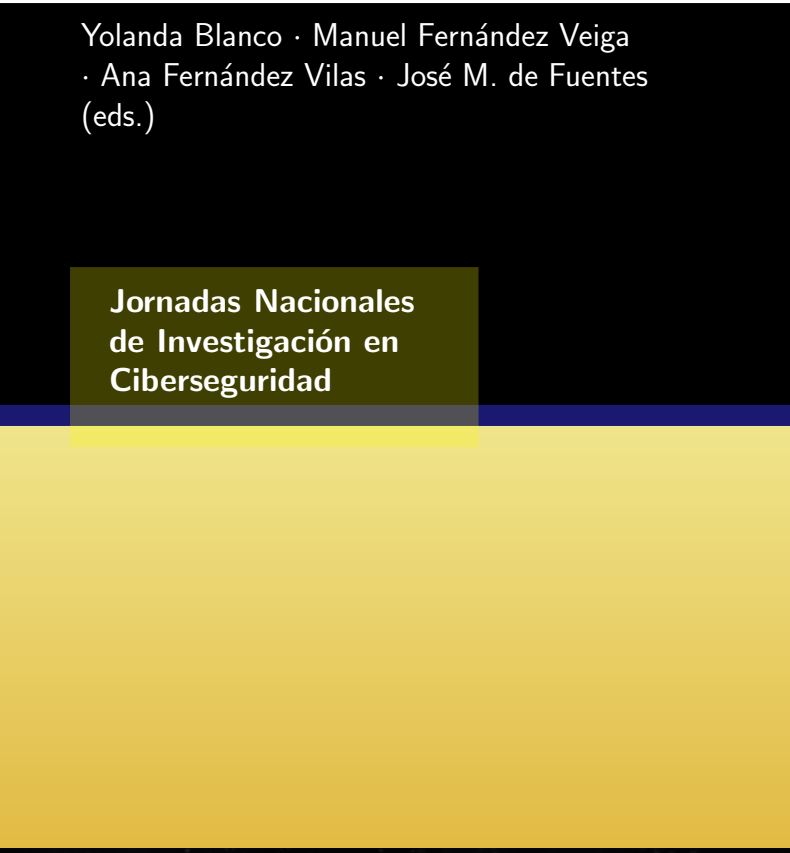 Imagen de portada del libro Actas de las VIII Jornadas Nacionales de Investigación en Ciberseguridad