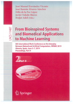 Imagen de portada del libro From Bioinspired Systems and Biomedical Applications to Machine Learning