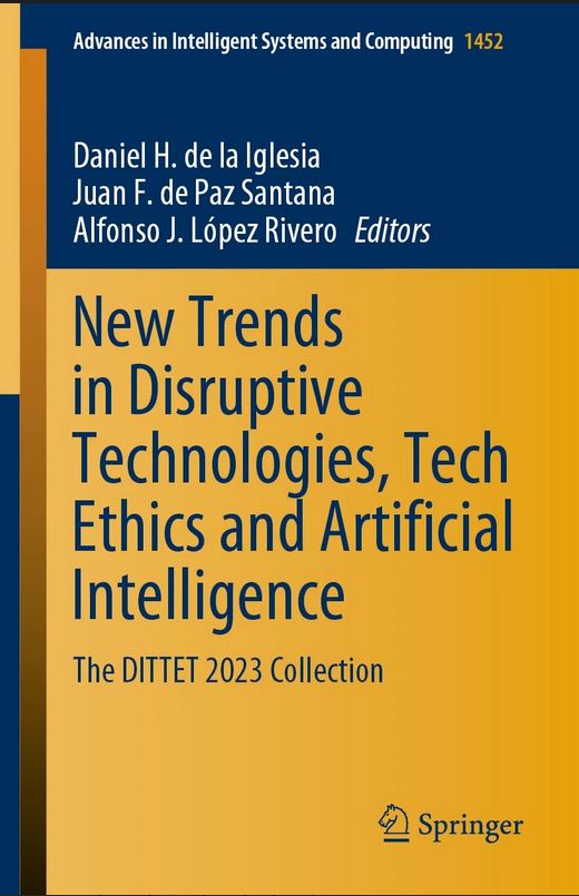 Imagen de portada del libro New Trends in Disruptive Technologies, Tech Ethics and Artificial Intelligence