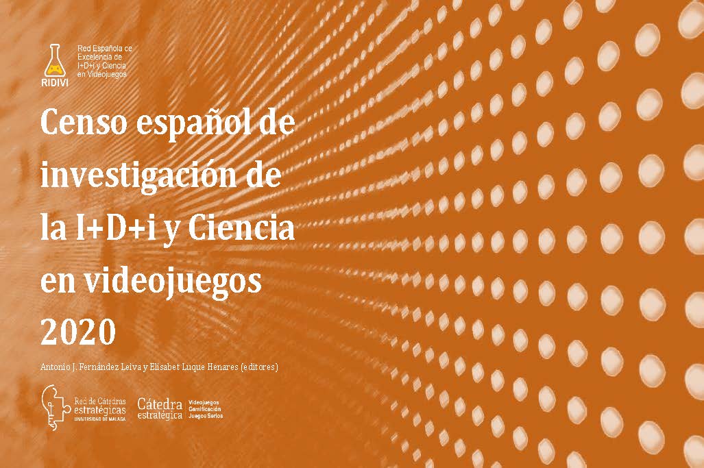 Imagen de portada del libro Censo español de investigación de la I+D+i y ciencia en videojuegos