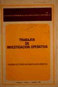 Imagen de portada de la revista Trabajos de investigación operativa