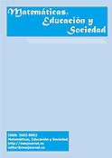 Imagen de portada de la revista Matemáticas, Educación y Sociedad