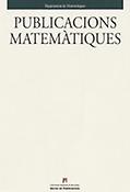 Imagen de portada de la revista Publicacions matematiques