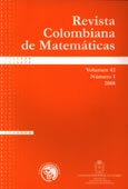 Imagen de portada de la revista Revista Colombiana de Matemáticas