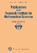 Imagen de portada de la revista Publications of the Research Institute for Mathematical Sciences