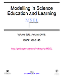 Imagen de portada de la revista Modelling in Science Education and Learning