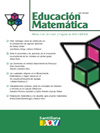 Imagen de portada de la revista Educación matemática