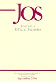 Imagen de portada de la revista Journal of official statistics