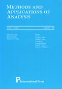 Imagen de portada de la revista Methods and applications of analysis